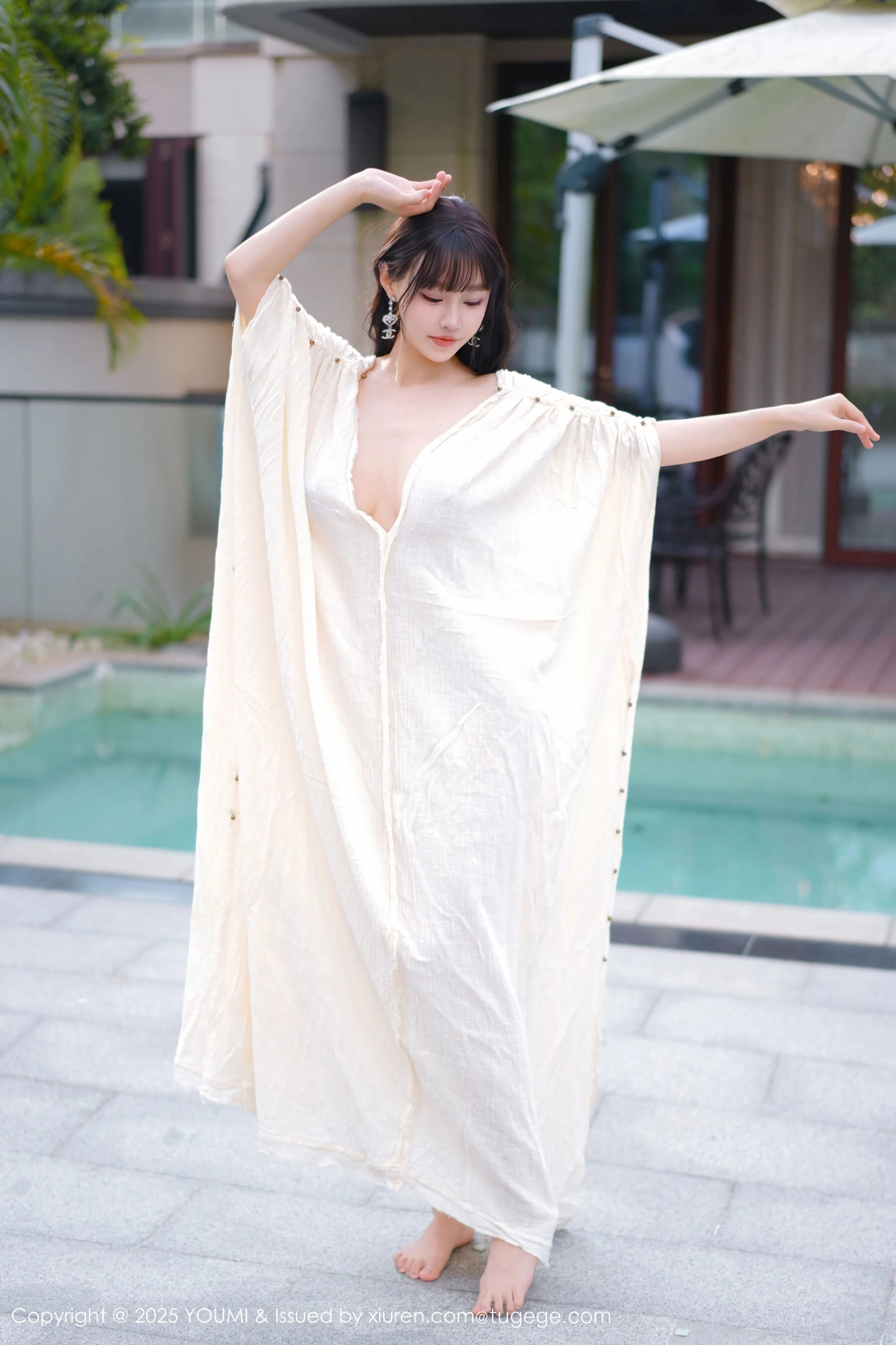 [YOUMI尤蜜荟] 心上可Flora Vol.1185